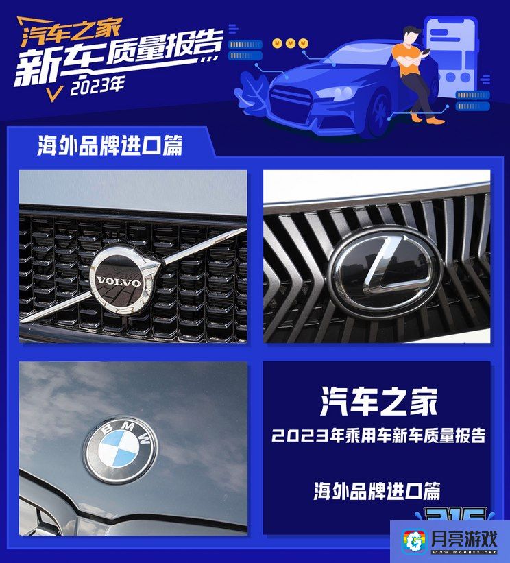 汽车-2023新车质量报告——海外品牌进口篇-专题资讯